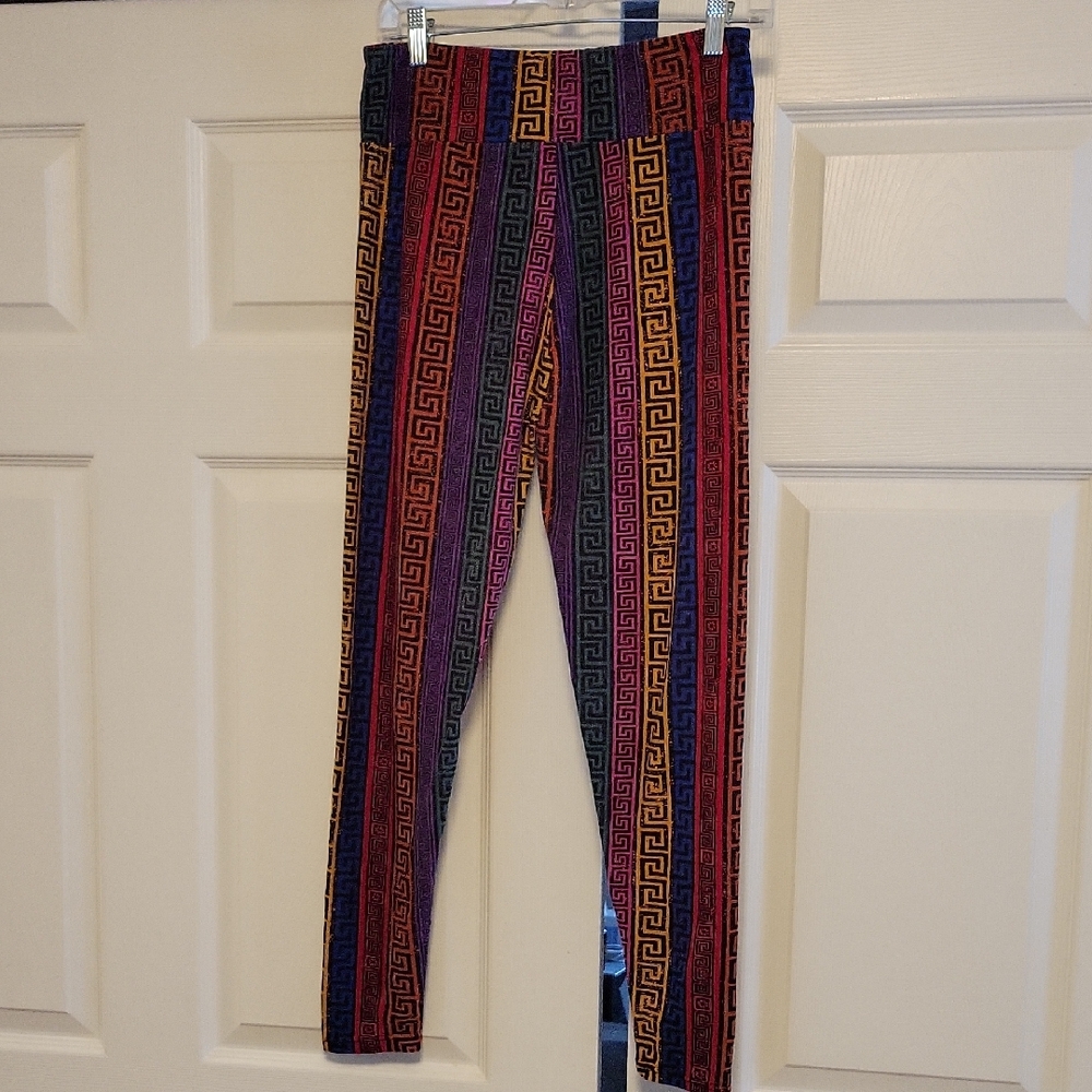 Eye Candy Colorful Geometric Leggings